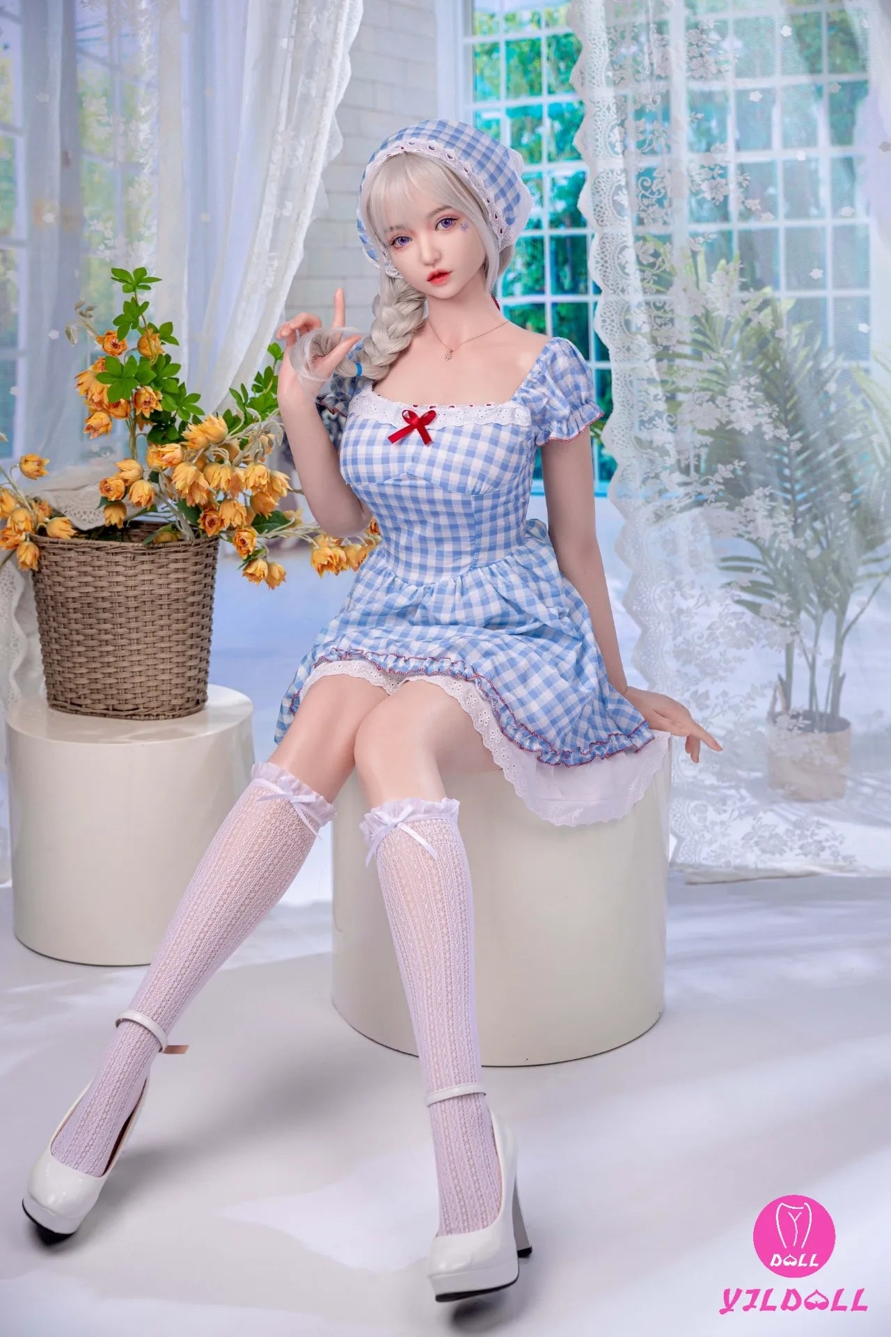 Lv ling sexdukke (YJL Doll 168 cm e-cup #457 silikone)