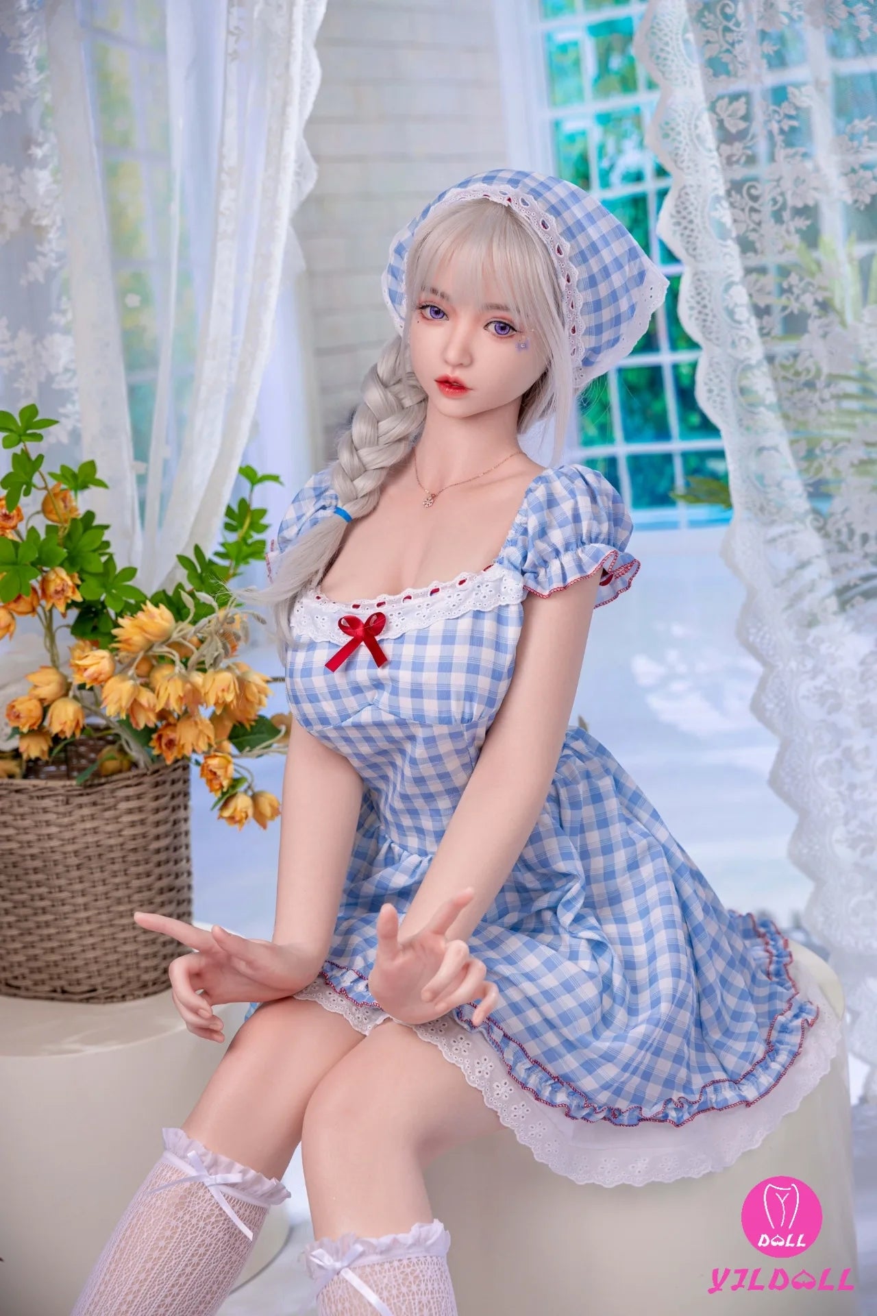 Lv ling sexdukke (YJL Doll 168 cm e-cup #457 silikone)