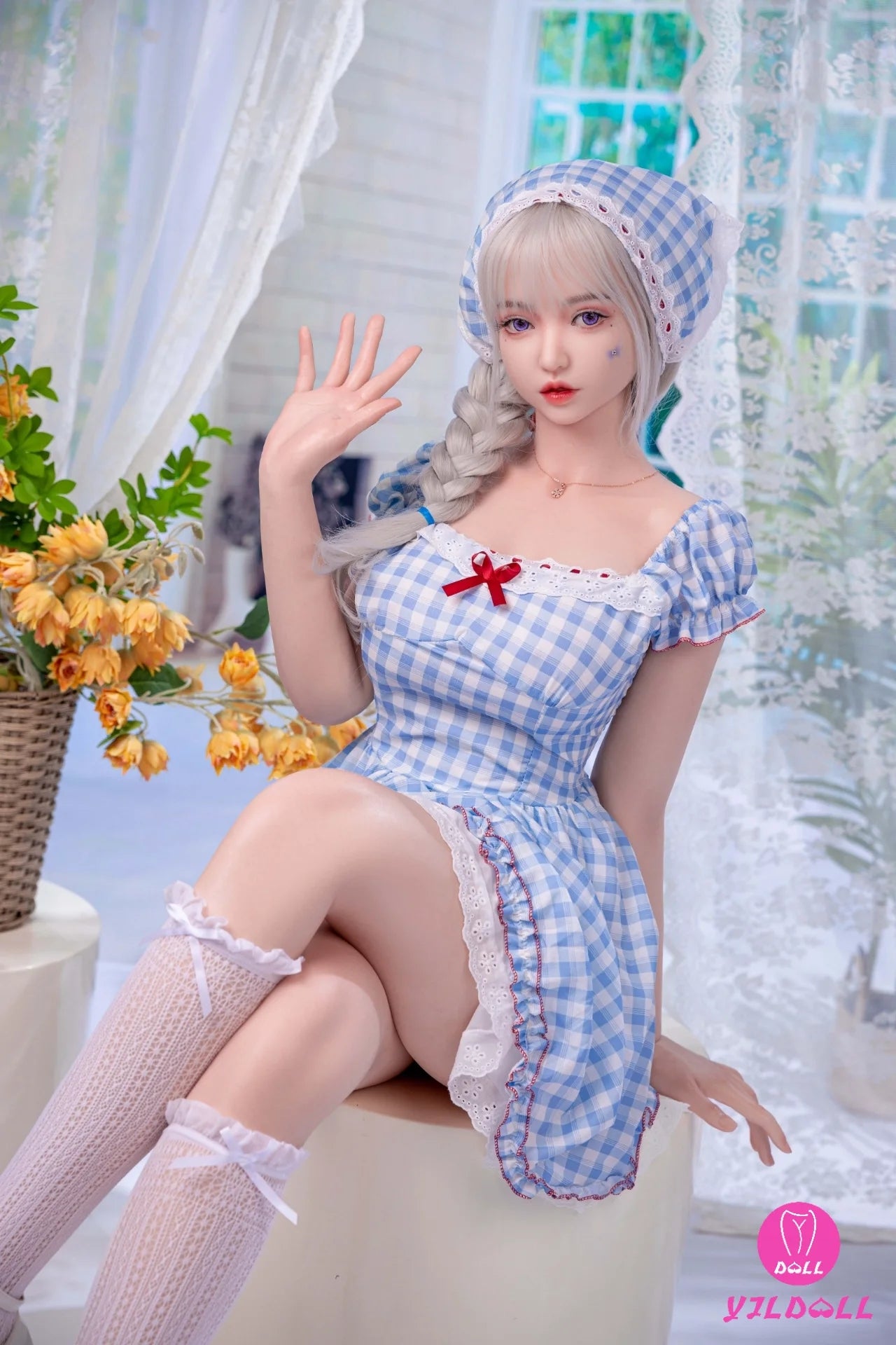 Lv ling sexdukke (YJL Doll 168 cm e-cup #457 silikone)