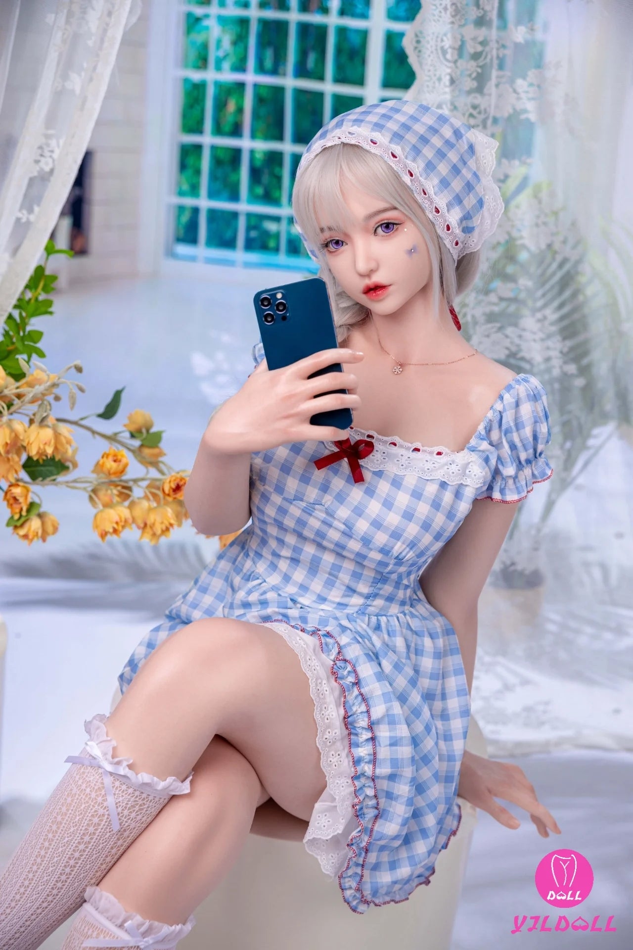 Lv ling sexdukke (YJL Doll 168 cm e-cup #457 silikone)