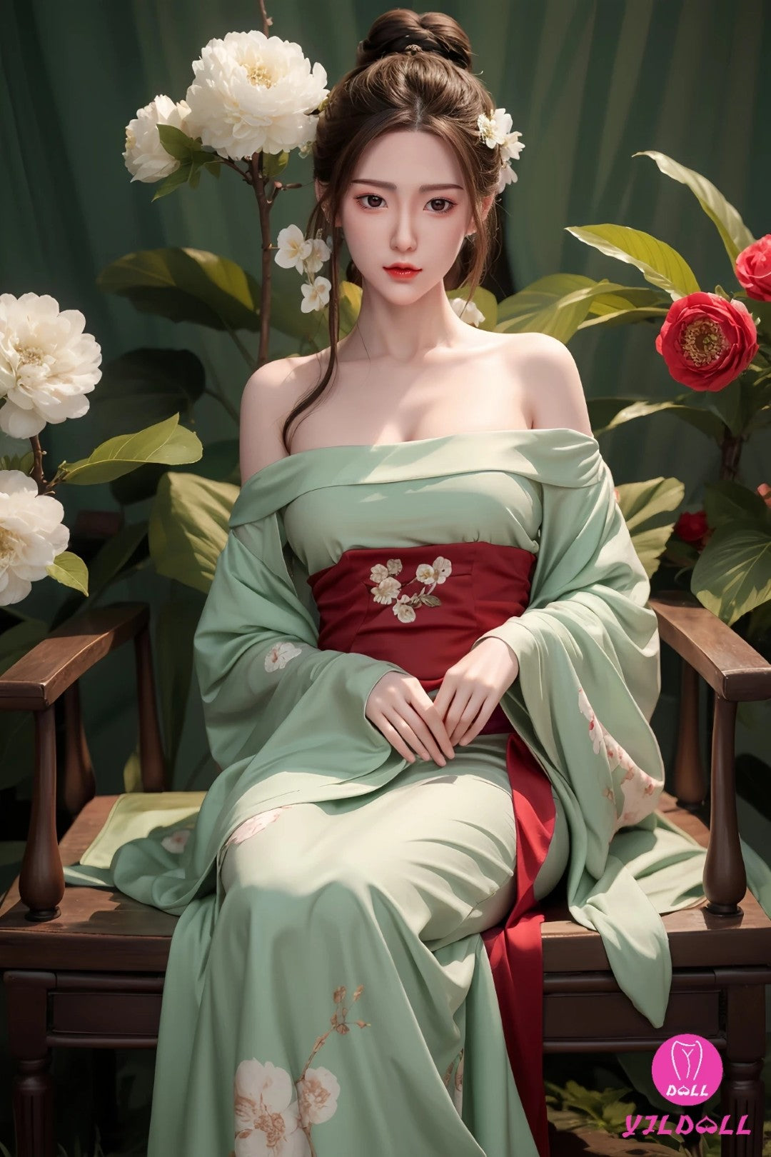 For helvede Jing sexdukke (YJL Doll 165 cm D-cup #449 silikone)