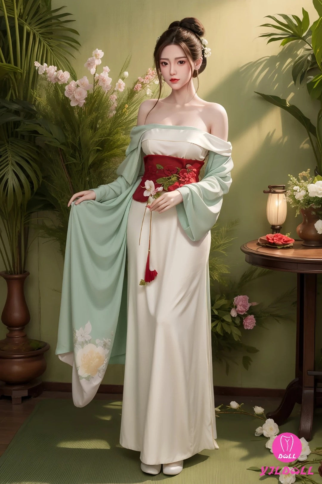 For helvede Jing sexdukke (YJL Doll 165 cm D-cup #449 silikone)