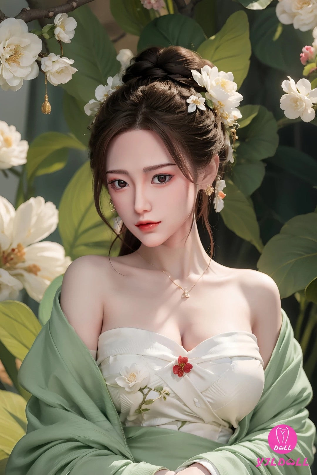 For helvede Jing sexdukke (YJL Doll 165 cm D-cup #449 silikone)