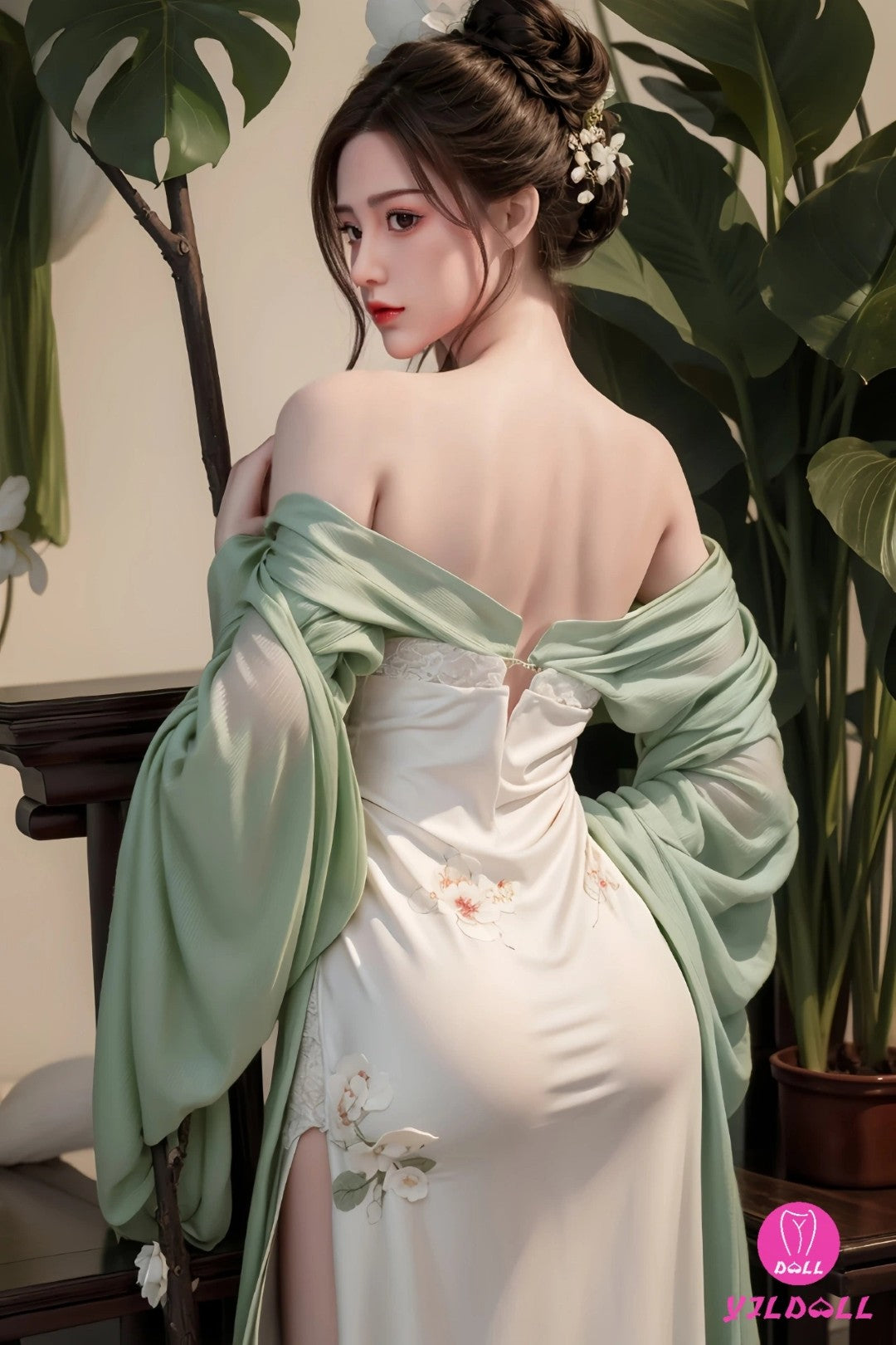 Damn Jing sexdukke (YJL Doll 165 cm d-cup #449 silikone)