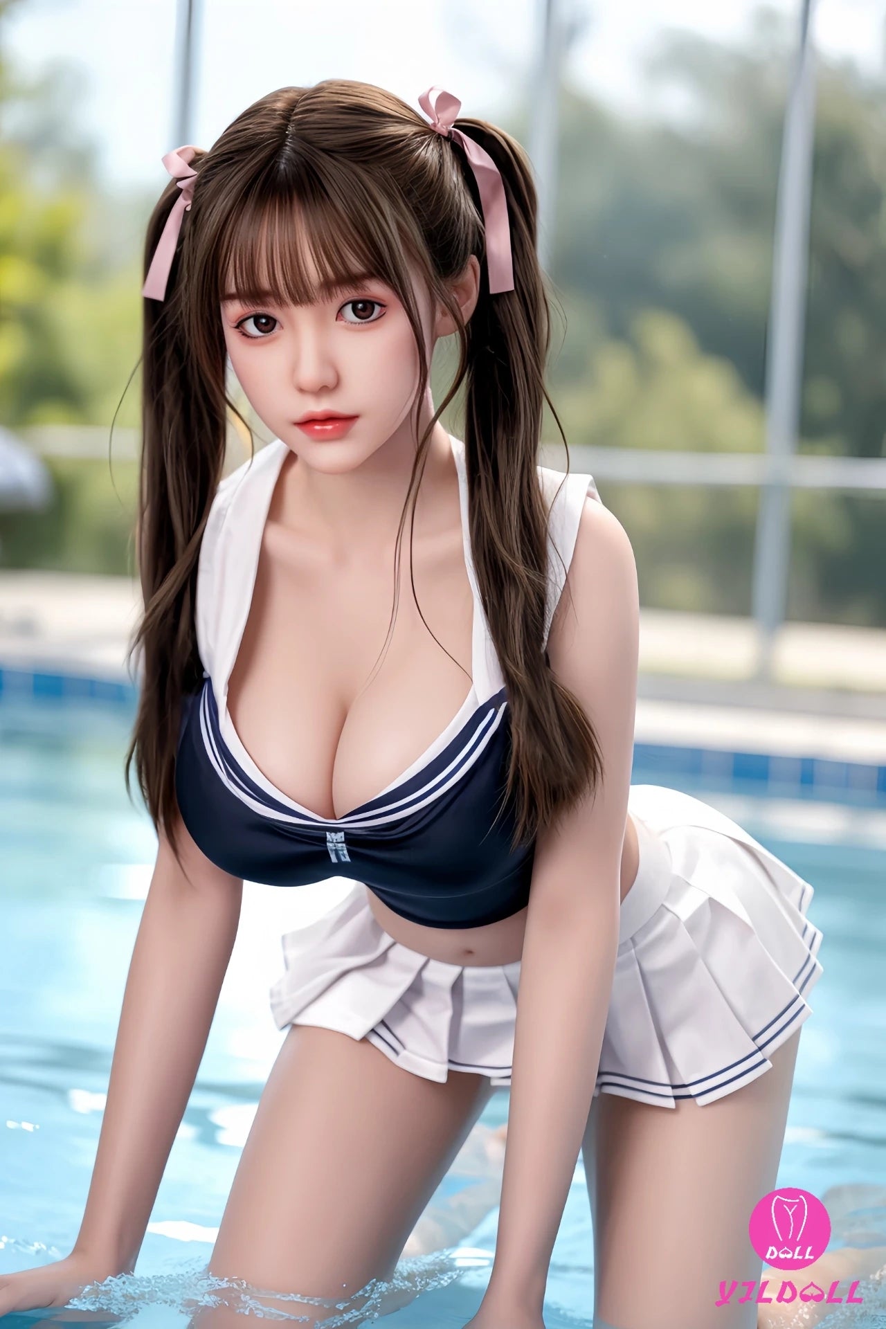 Gu Lan sexdukke (YJL Doll 165 cm d-cup #410 silikone)