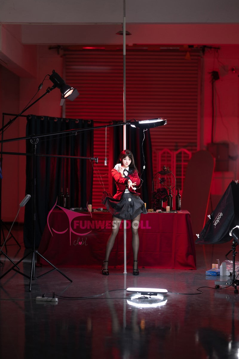 Yumeko Jabami sexdukke (FunWest Doll 159 cm a-cup #038S silikone)