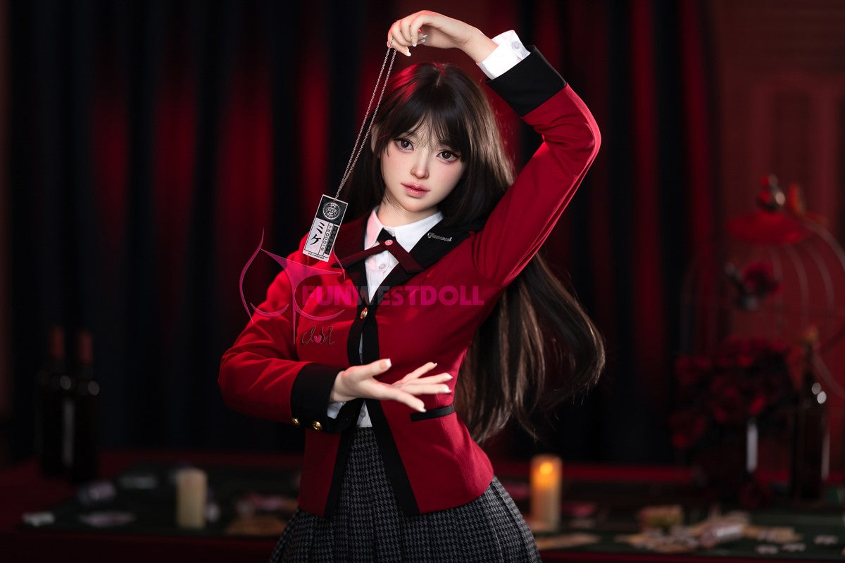 Yumeko Jabami sexdukke (FunWest Doll 159 cm a-cup #038S silikone)