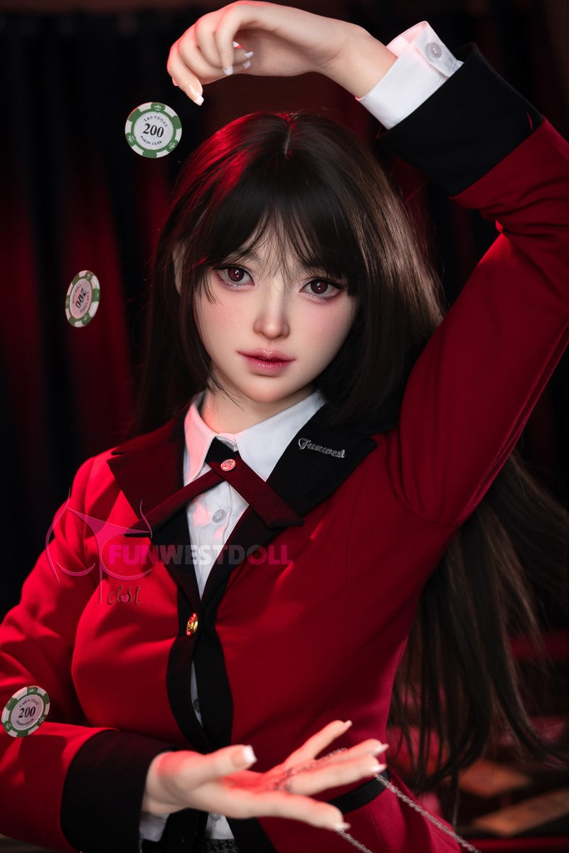 Yumeko Jabami sexdukke (FunWest Doll 159 cm a-cup #038S silikone)