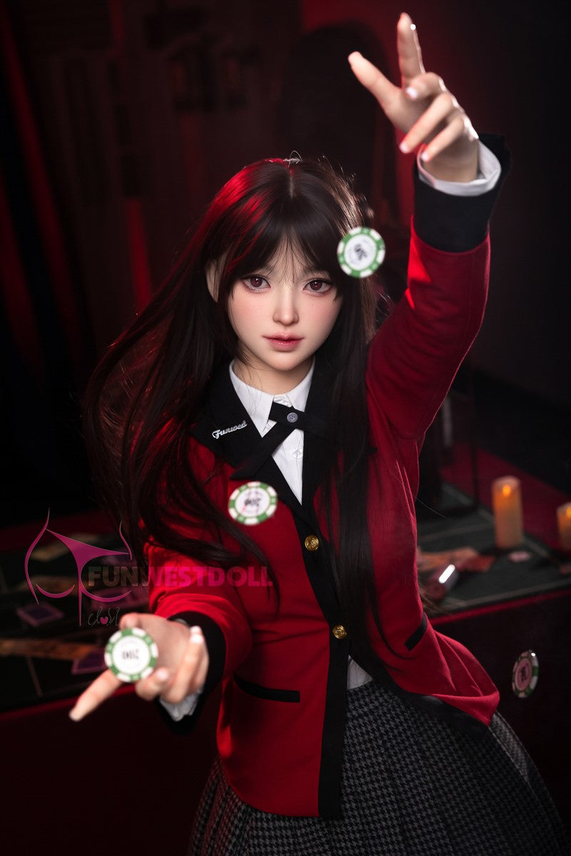 Yumeko Jabami sexdukke (FunWest Doll 159 cm a-cup #038S silikone)