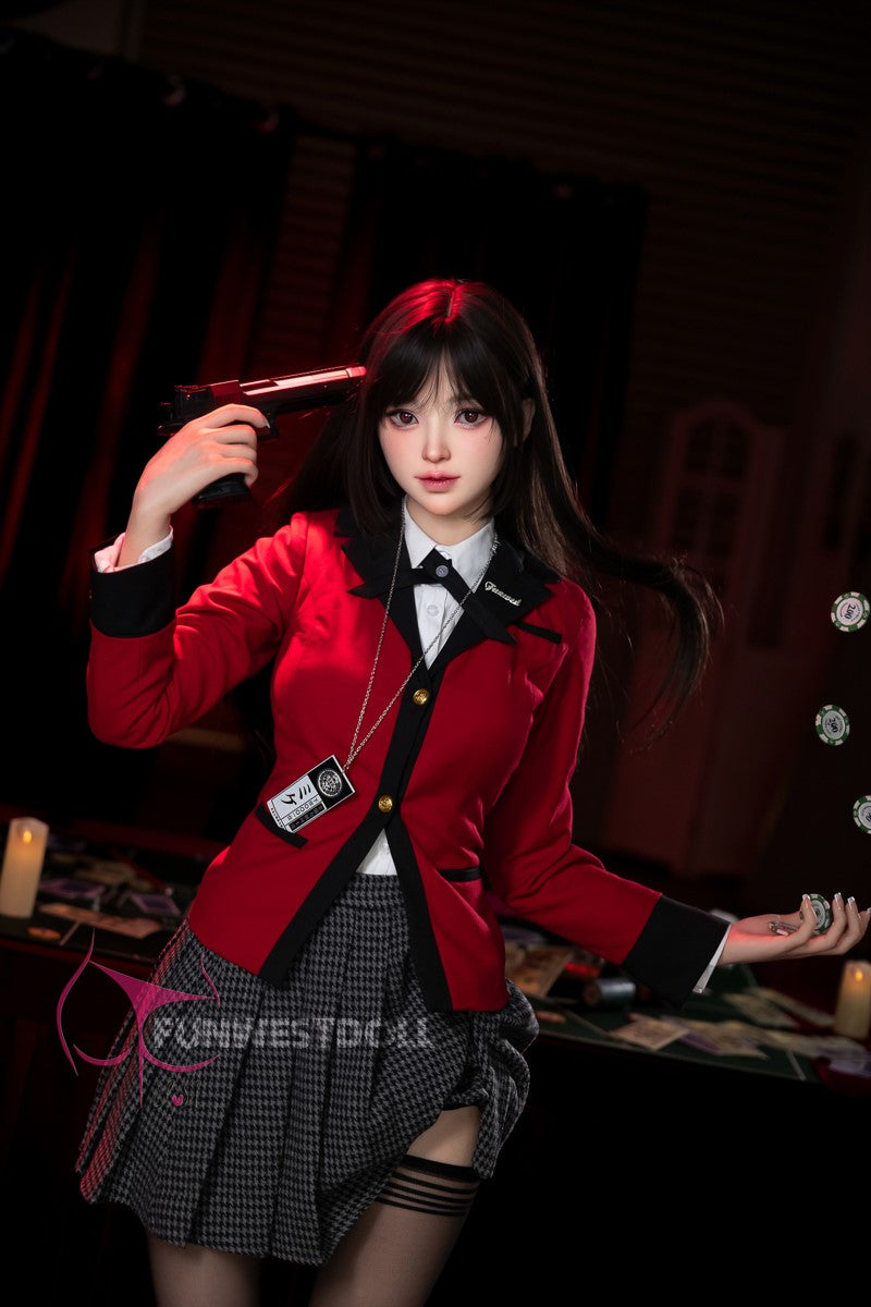 Yumeko Jabami sexdukke (FunWest Doll 159 cm a-cup #038S silikone)
