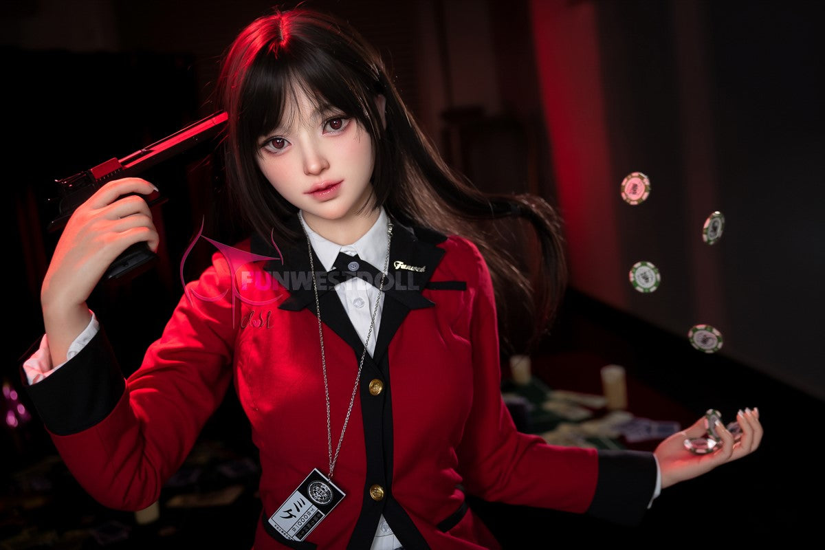 Yumeko Jabami sexdukke (FunWest Doll 159 cm a-cup #038S silikone)