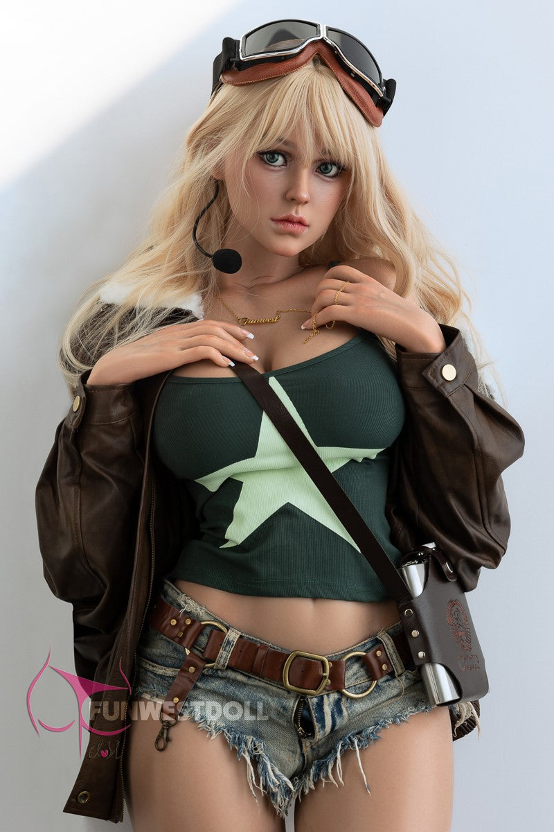 Assos sexdukke (FunWest Doll 157 cm G-cup #030S silikone)