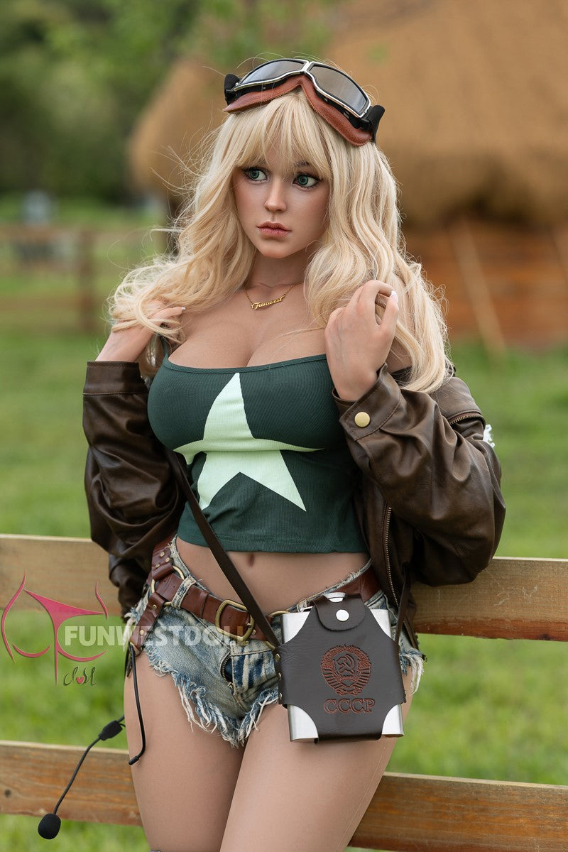 Assos sexdukke (FunWest Doll 157 cm G-cup #030S silikone)