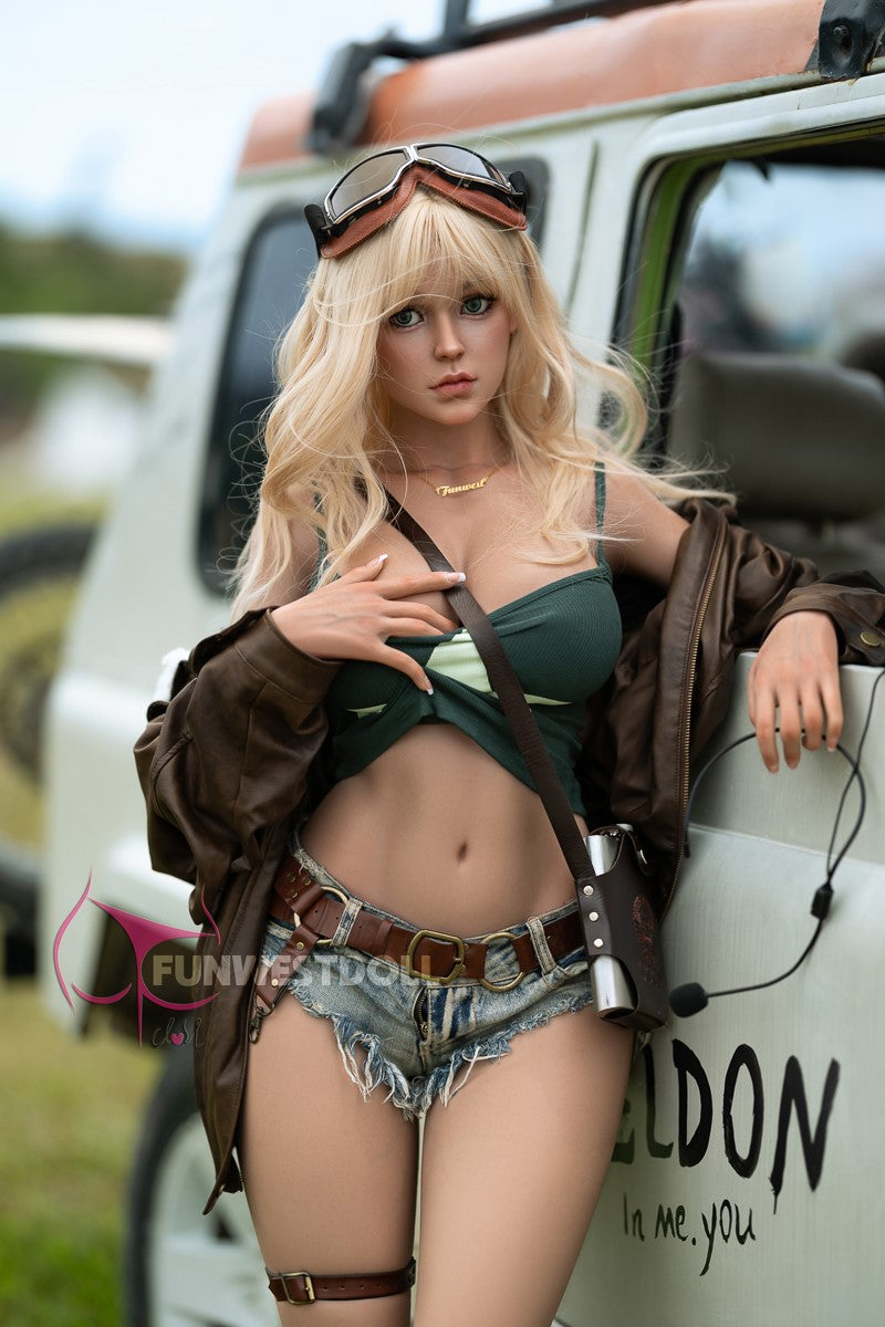 Assos sexdukke (FunWest Doll 157 cm G-cup #030S silikone)