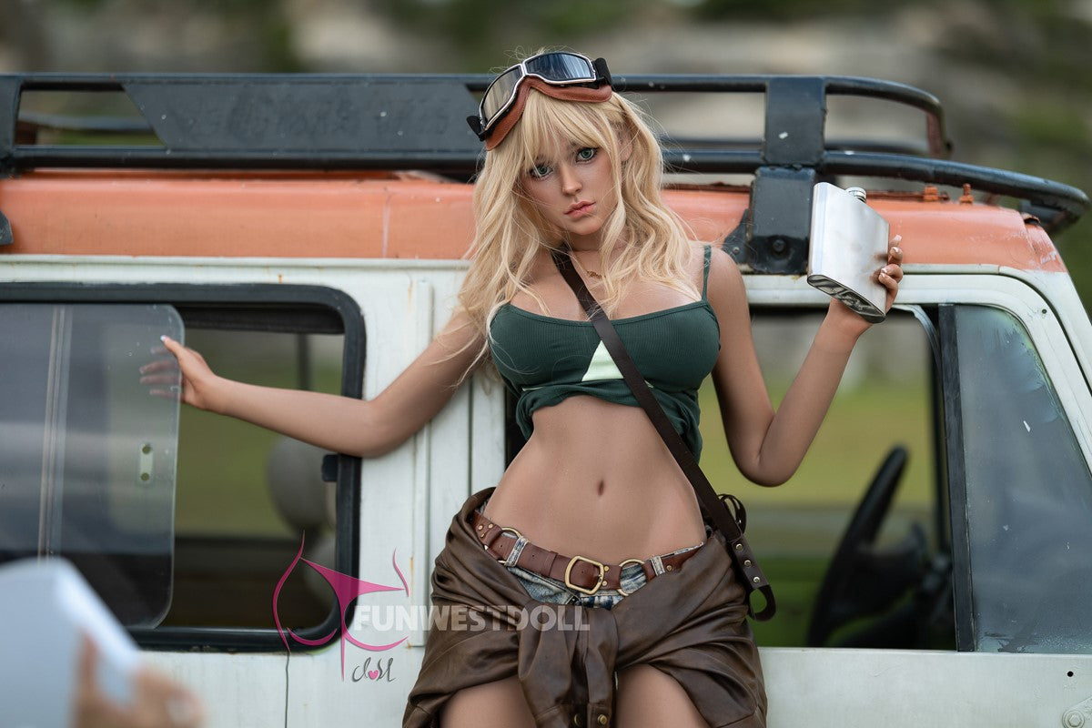 Assos sexdukke (FunWest Doll 157 cm G-cup #030S silikone)