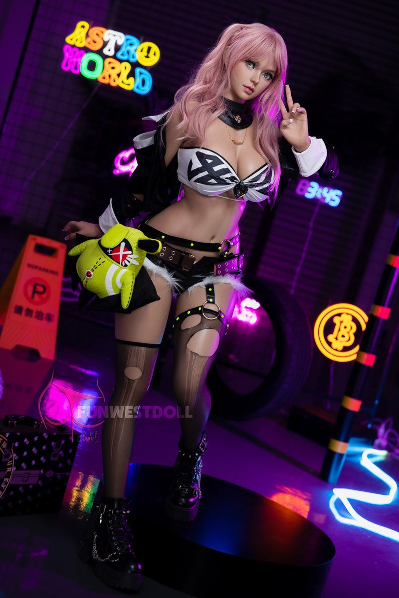 Nicole sexdukke (FunWest Doll 157 cm G-cup #036S RST silikone) EXPRESS