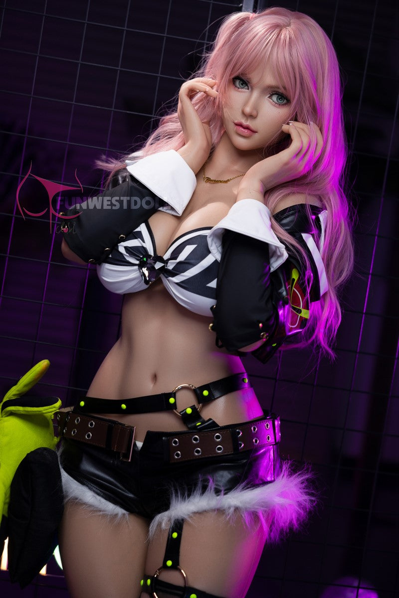 Nicole sexdukke (FunWest Doll 157 cm G-cup #036S RST silikone) EXPRESS