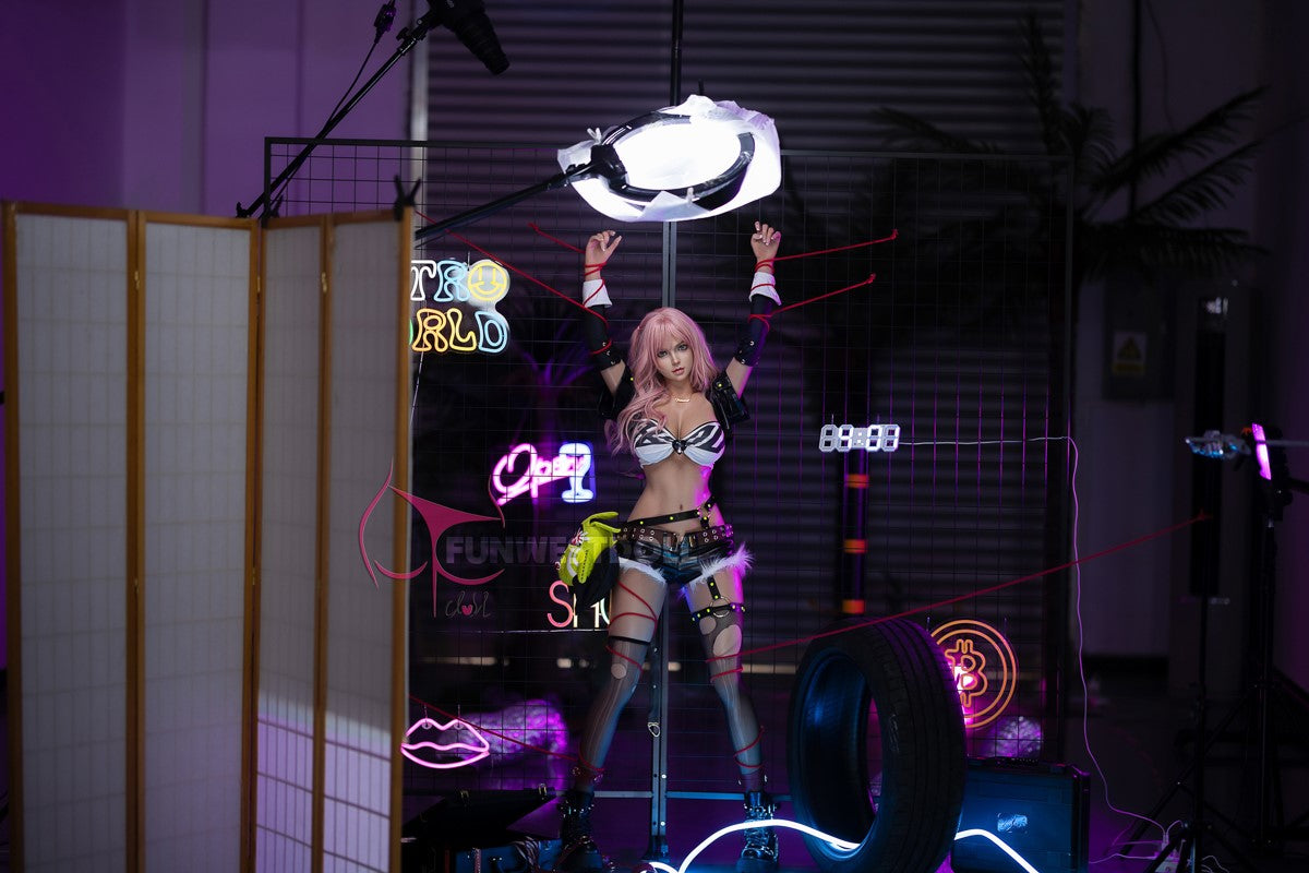 Nicole sexdukke (FunWest Doll 157 cm G-cup #036S RST silikone) EXPRESS