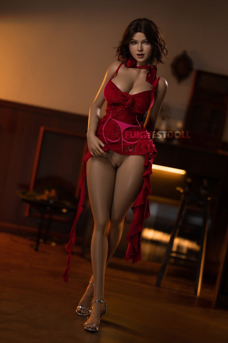 Rose sexdukke (FunWest Doll 157 cm G-cup #043SJ silikone) EXPRESS