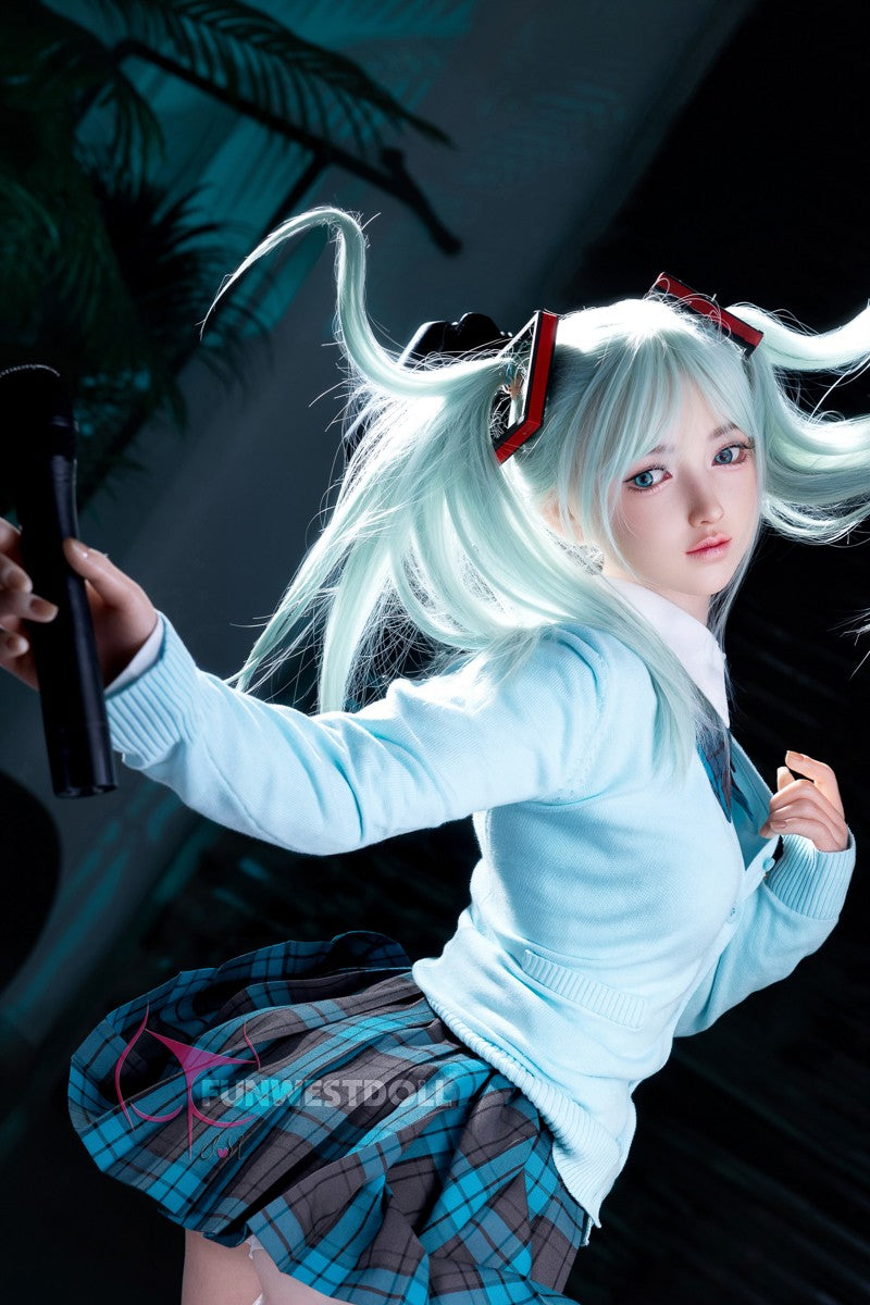 Amy sexdukke (FunWest Doll 159 cm A-cup #041S RST silikone) EXPRESS