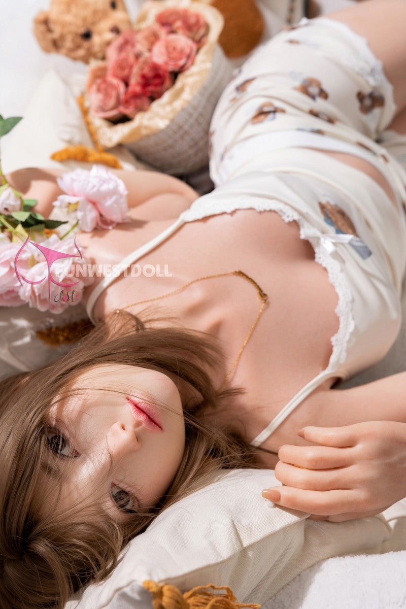 Amy sexdukke (FunWest Doll 159 cm A-cup #041S silikone)