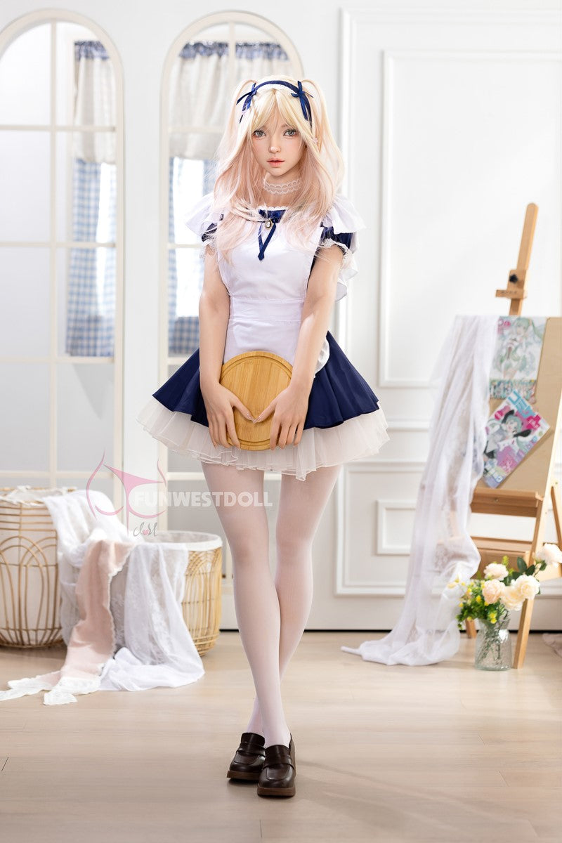 Giselle sexdukke (FunWest Doll 159 cm A-cup #056SJ silikone)