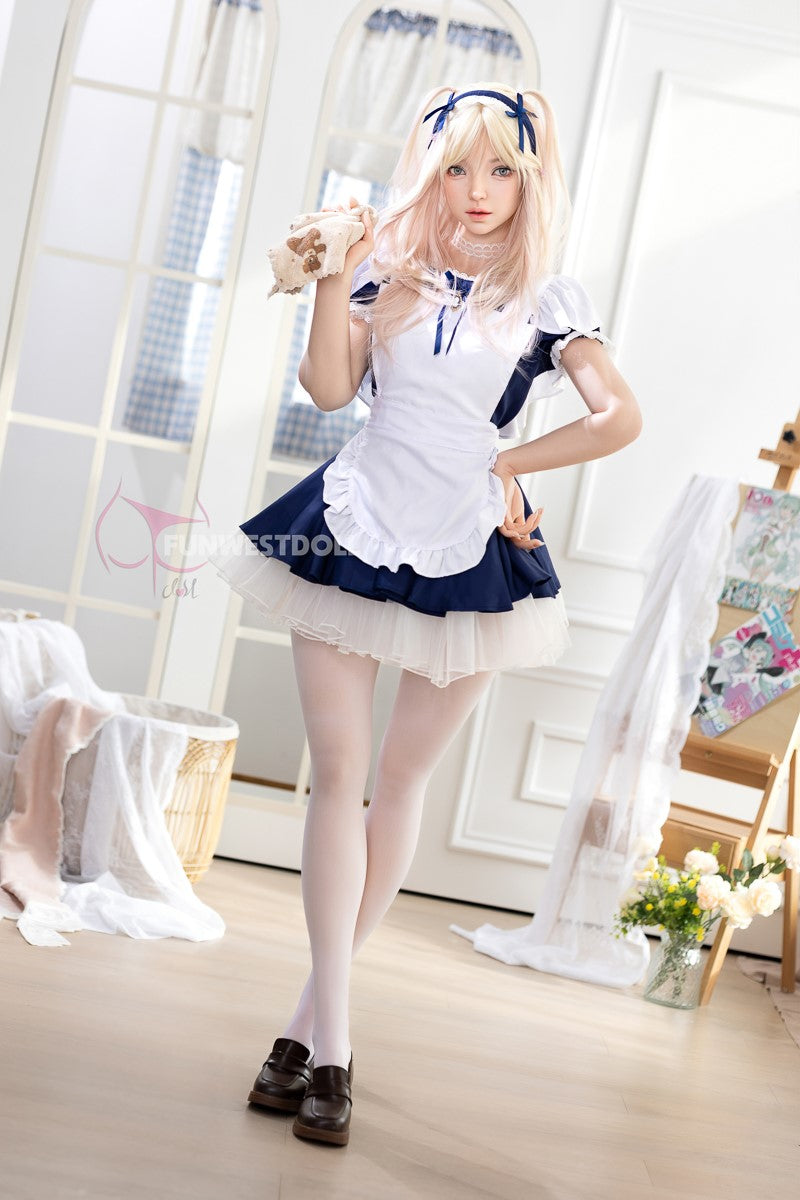 Giselle sexdukke (FunWest Doll 159 cm A-cup #056SJ silikone)