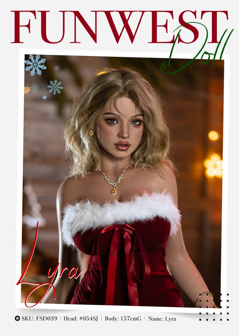 Lyre sexdukke (FunWest Doll 157 cm G-cup #054SJ RST silikone)