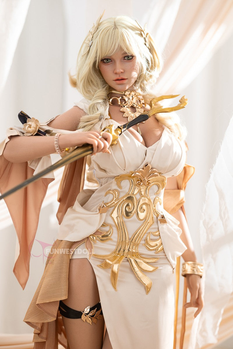 Bella sexdukke (FunWest Doll 157 cm G-cup #037SJ RST silikone)