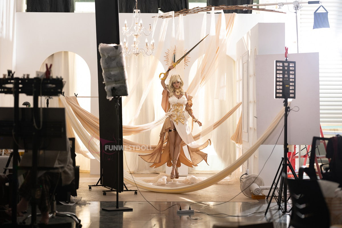 Bella sexdukke (FunWest Doll 157 cm G-cup #037SJ RST silikone)