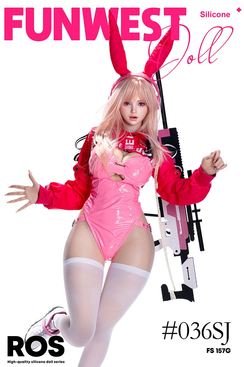 Lily sexdukke (FunWest Doll 157 cm G-cup #036SJ RST silikone)