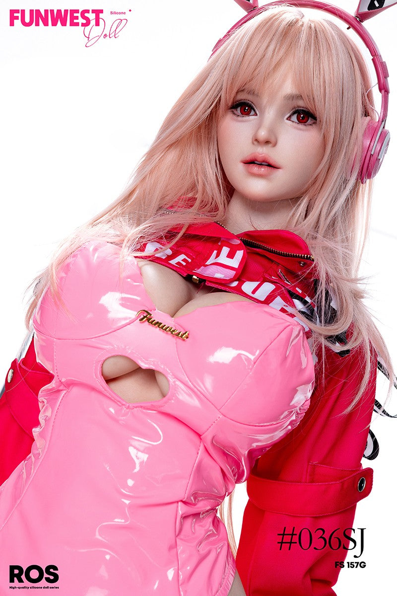 Lily sexdukke (FunWest Doll 157 cm G-cup #036SJ RST silikone)