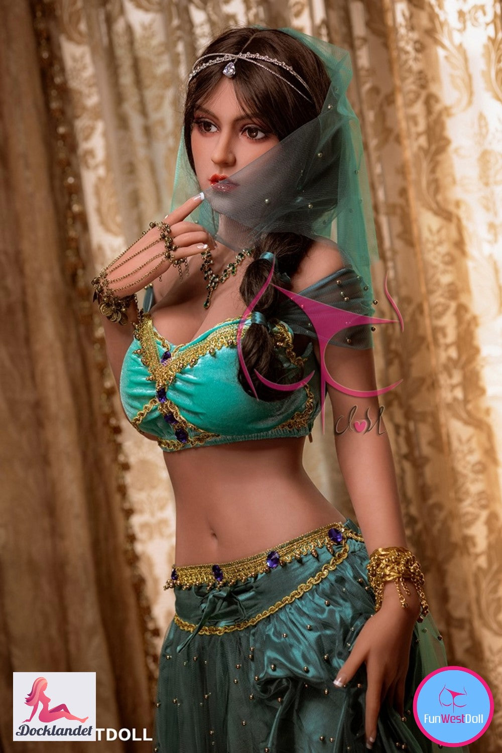 Jasmine sexdukke (FunWest Doll 162 cm f-cup #027 TPE)