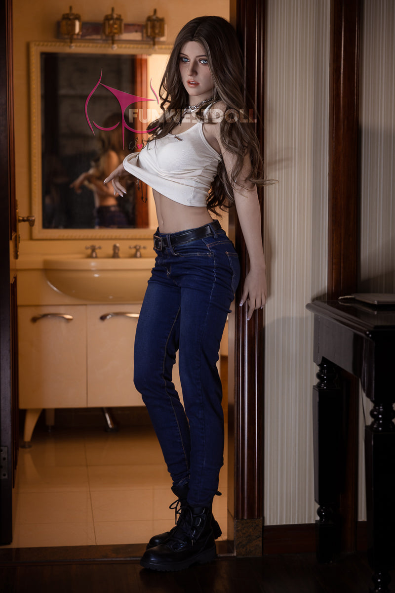 Jasmin sexdukke (FunWest Doll 159 cm A-cup #027 S-TPE) EXPRESS