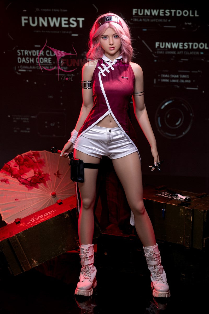 Sakura Alice sexdukke (FunWest Doll 159 cm a-cup #038 TPE)