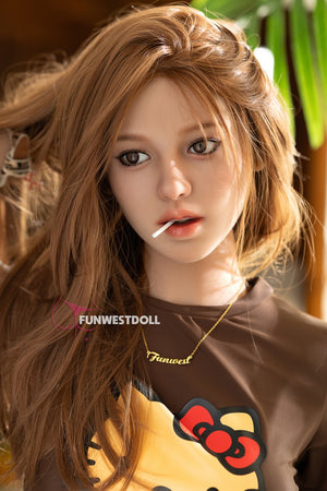 Clara sexdukke (FunWest Doll 159 cm a-cup #050 TPE)