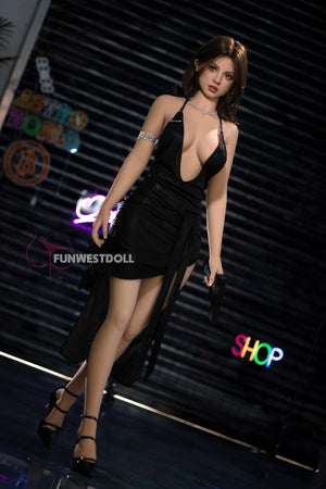 Lyra sexdukke (FunWest Doll 159 cm f-cup #054 TPE)