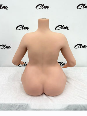 Bølget overkropp sexdukke (Climax Doll Classic 88 cm f-cup TPE)