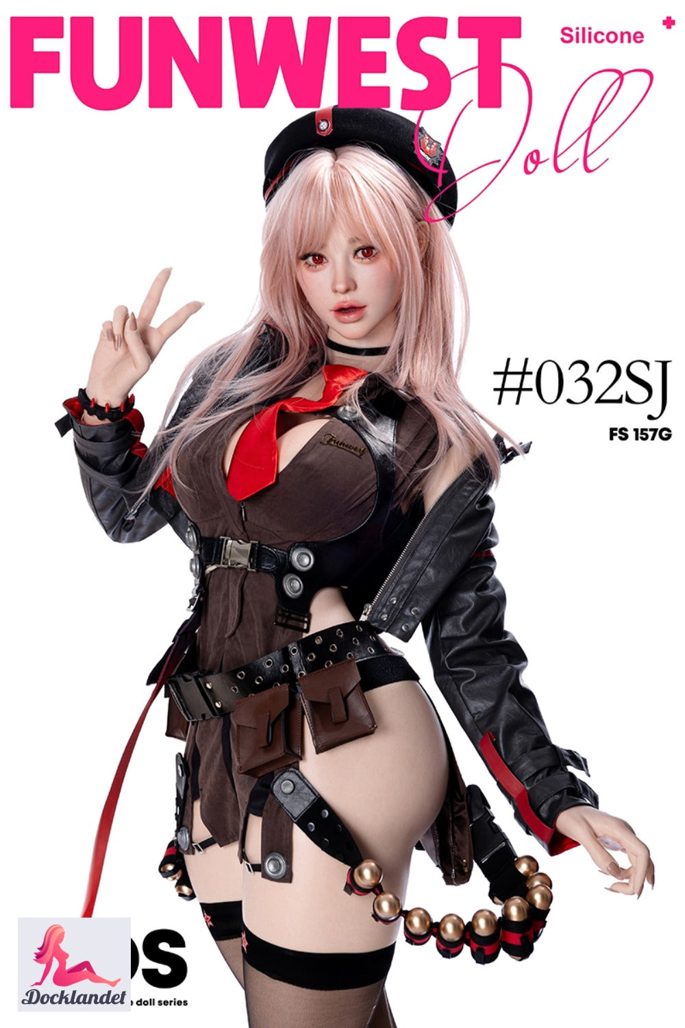 Lucy sexdukke (FunWest Doll 157 cm G-cup #032SJ RST silikone)