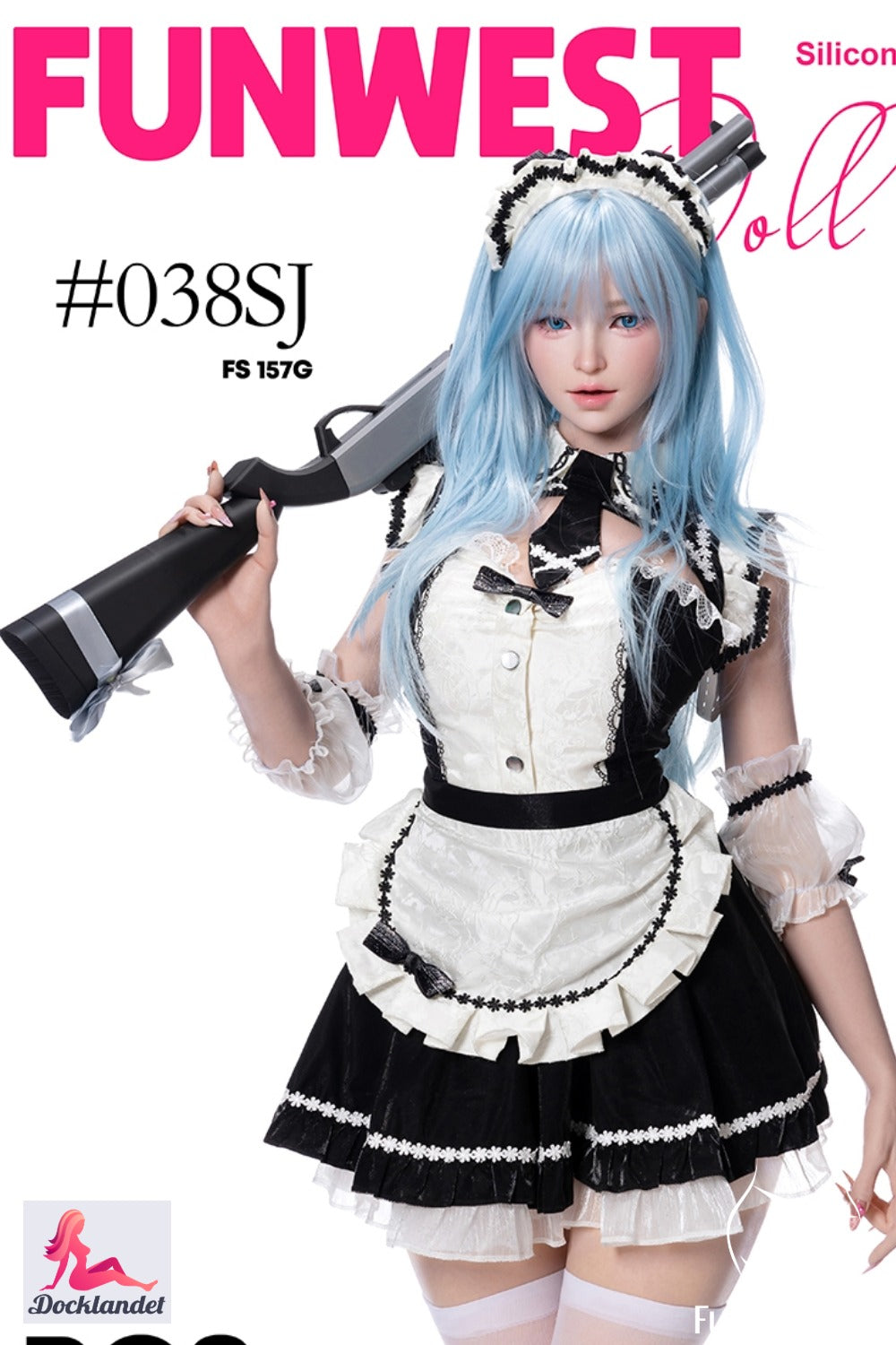 Alice sexdukke (FunWest Doll 157 cm G-cup #038SJ RST silikone)