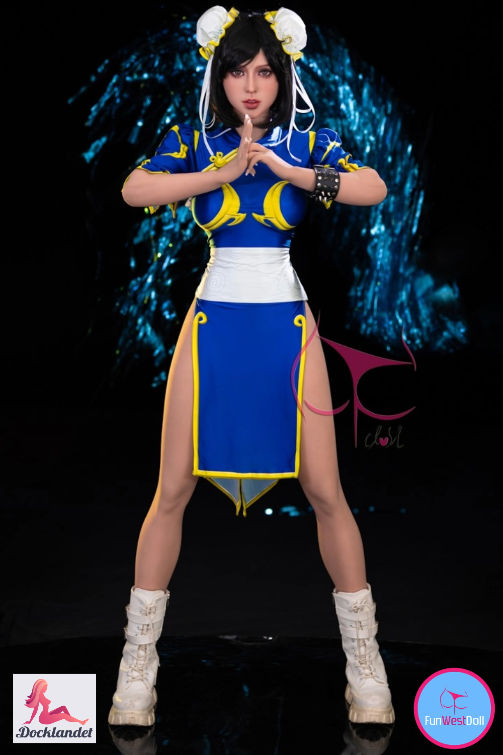 Chun Li sexdukke (FunWest Doll 155 cm F-cup #032 TPE)