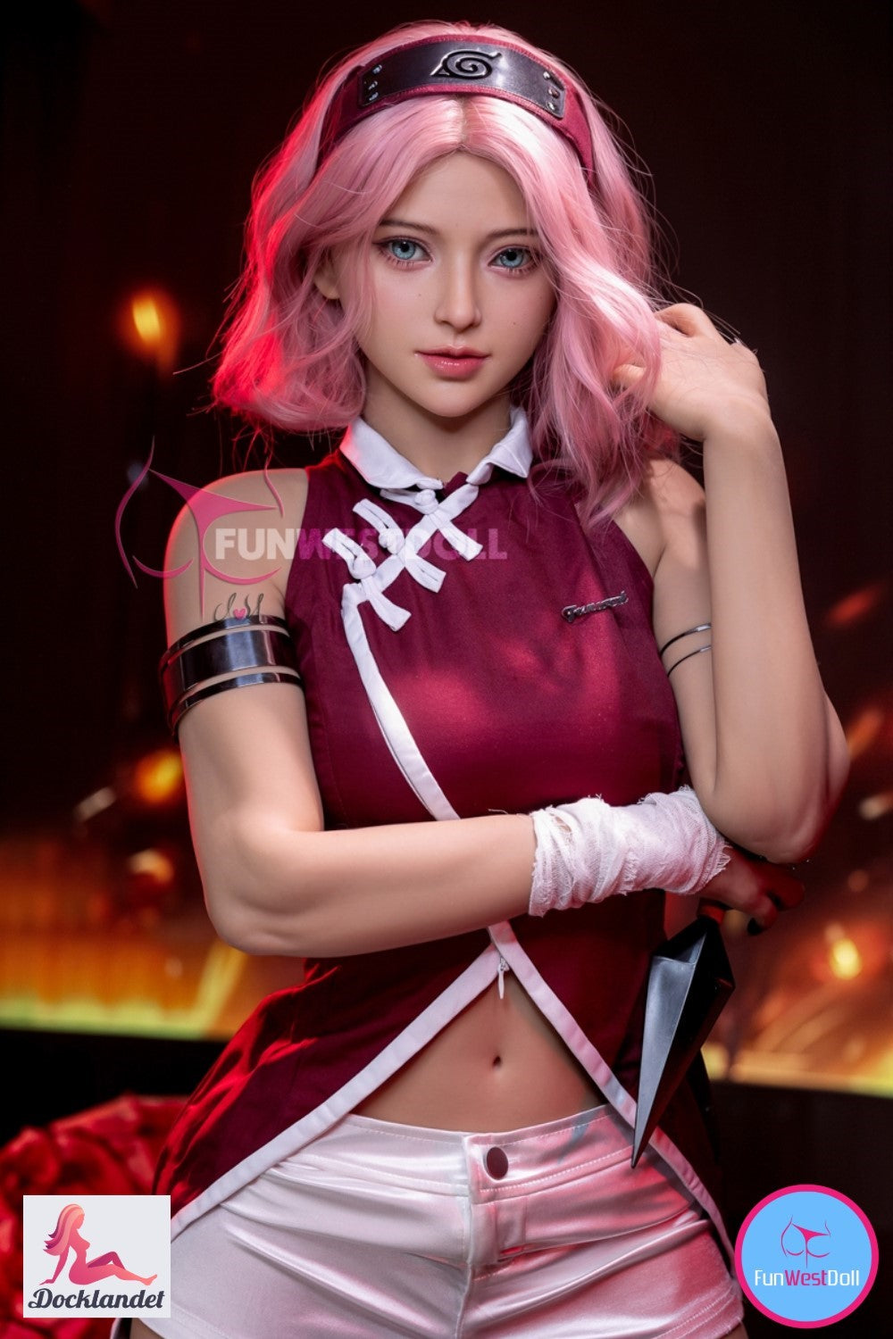 Sakura Alice sexdukke (FunWest Doll 159 cm A-cup #038 S-TPE) EXPRESS