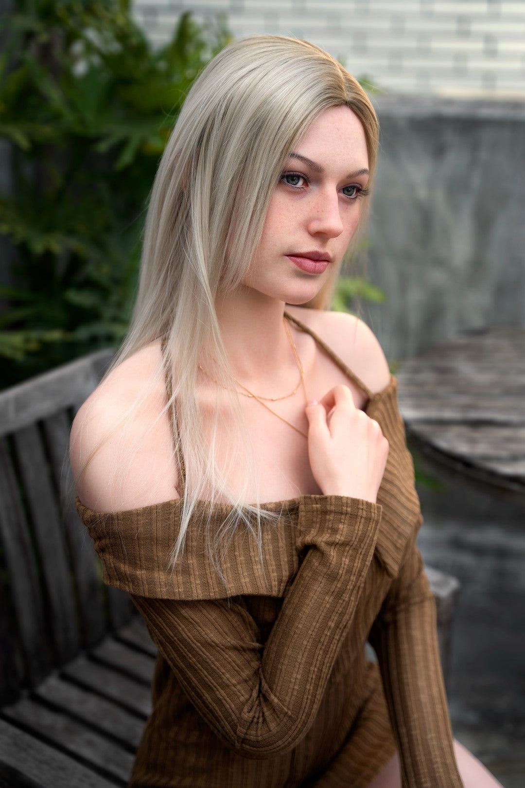 Evelina sexdukke (Zelex 175 cm e-cup Ge41-1 silikone)