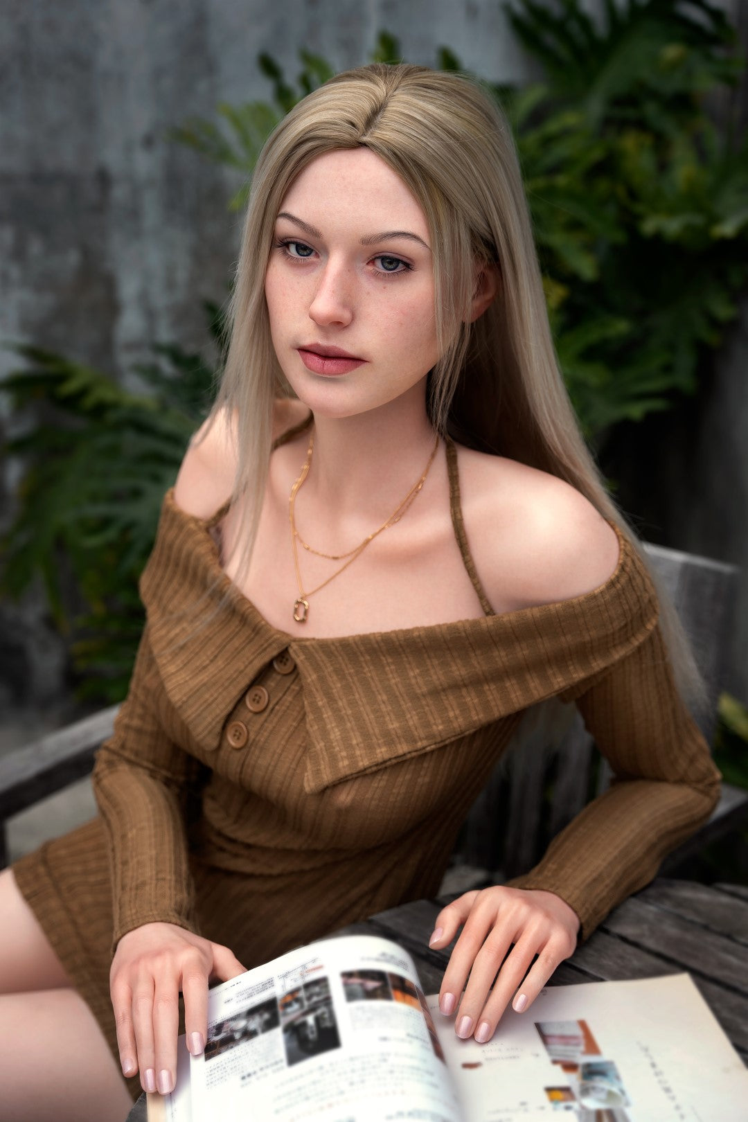 Evelina sexdukke (Zelex 175 cm e-cup Ge41-1 silikone)