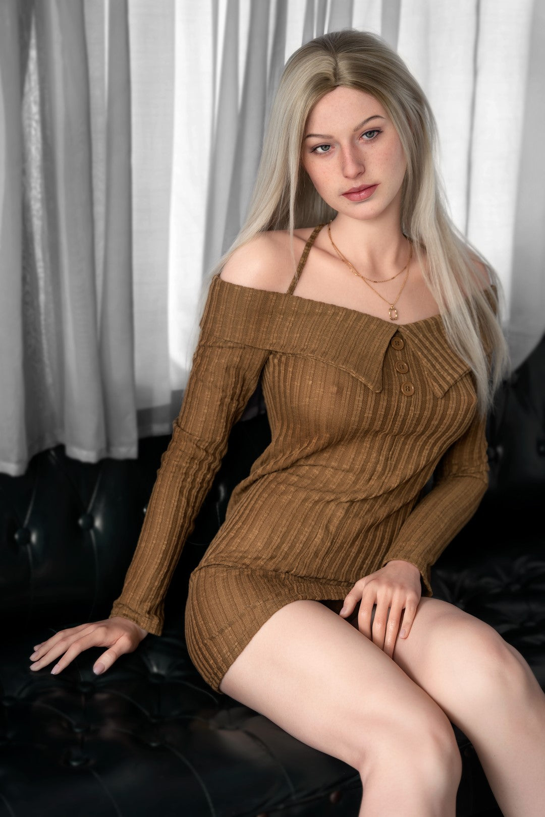 Evelina sexdukke (Zelex 175 cm e-cup Ge41-1 silikone)