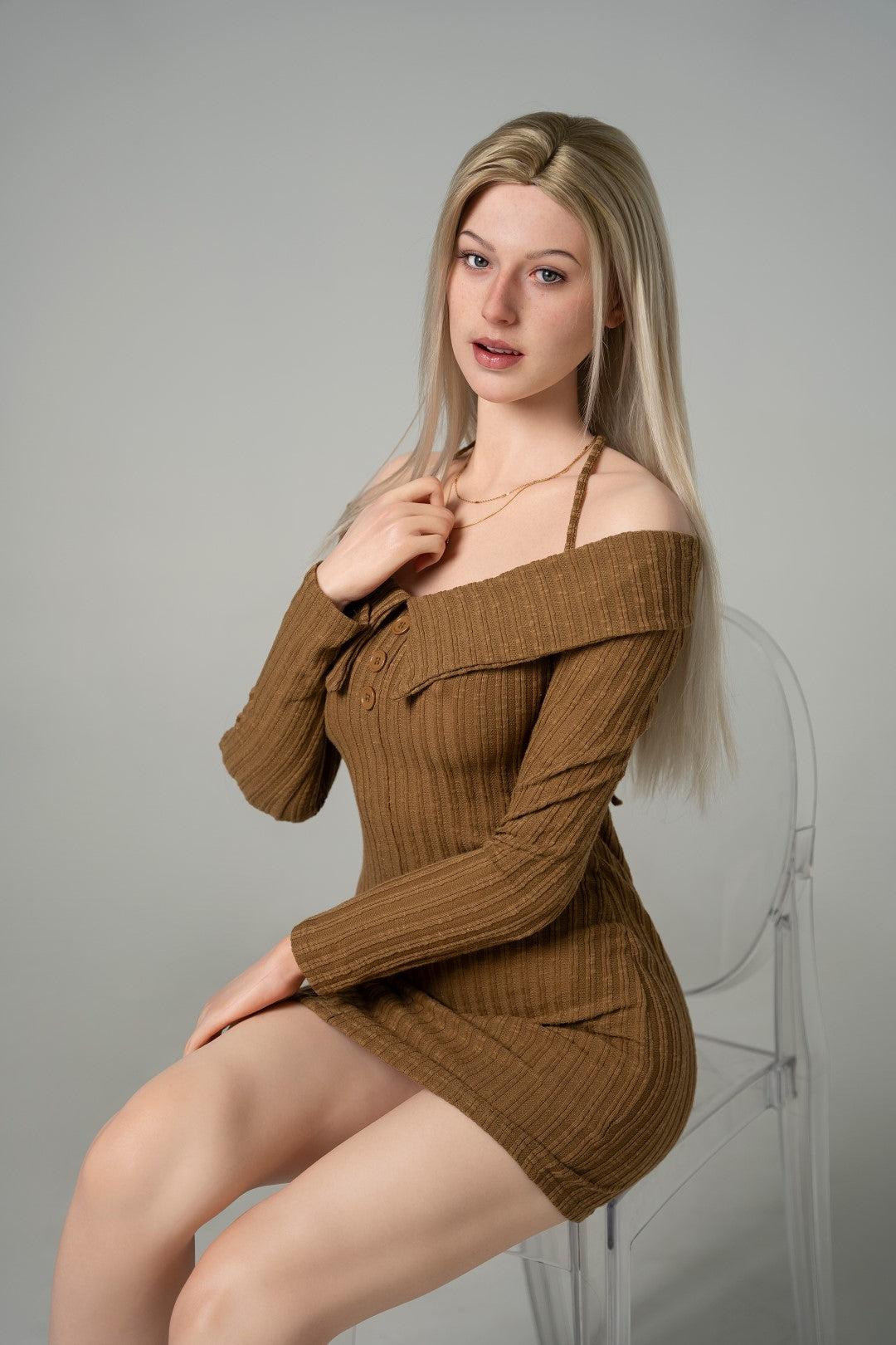 Evelina sexdukke (Zelex 175 cm E-cup GE41-1 silikone)