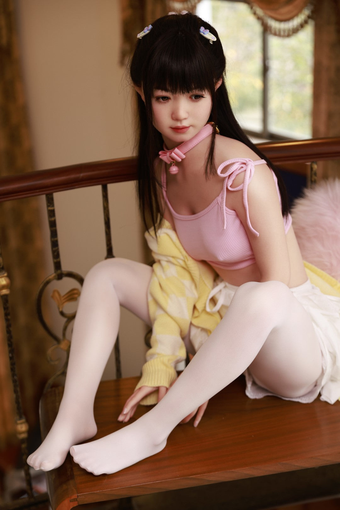 Chiyo sexdukke (AXB Doll 154 cm A-cup GD42-1 silikone)