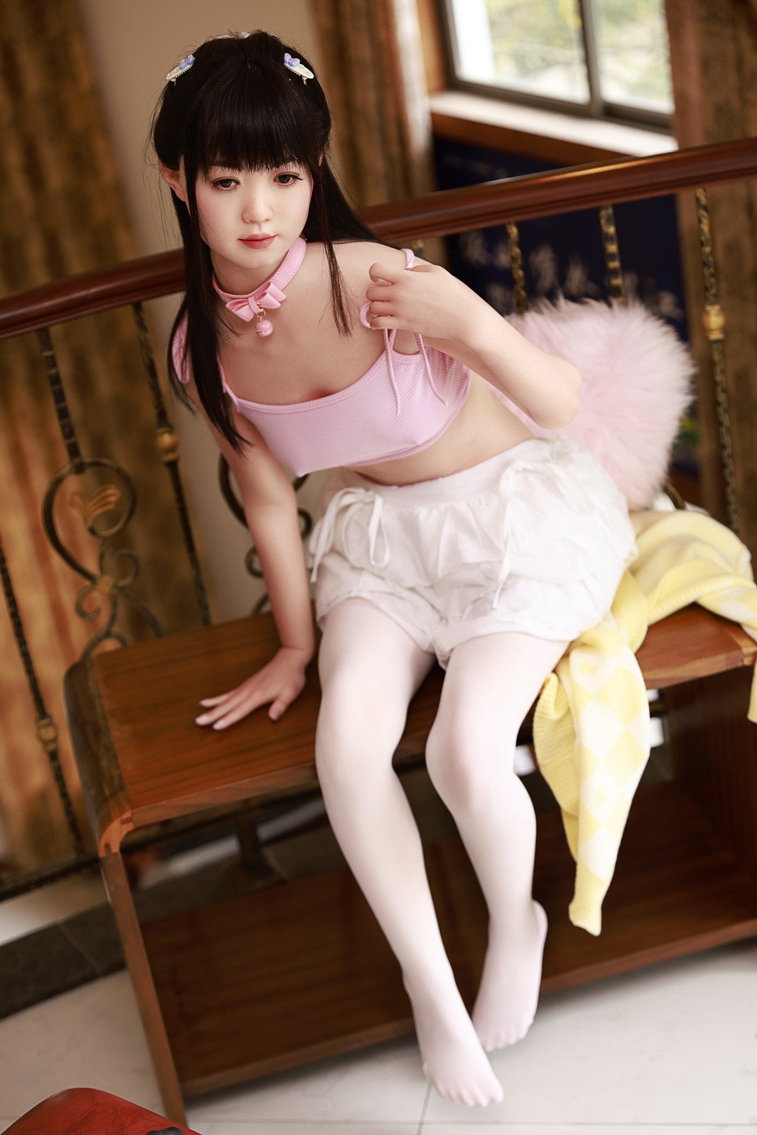 Chiyo sexdukke (AXB Doll 154 cm a-cup GD42-1 silikone)