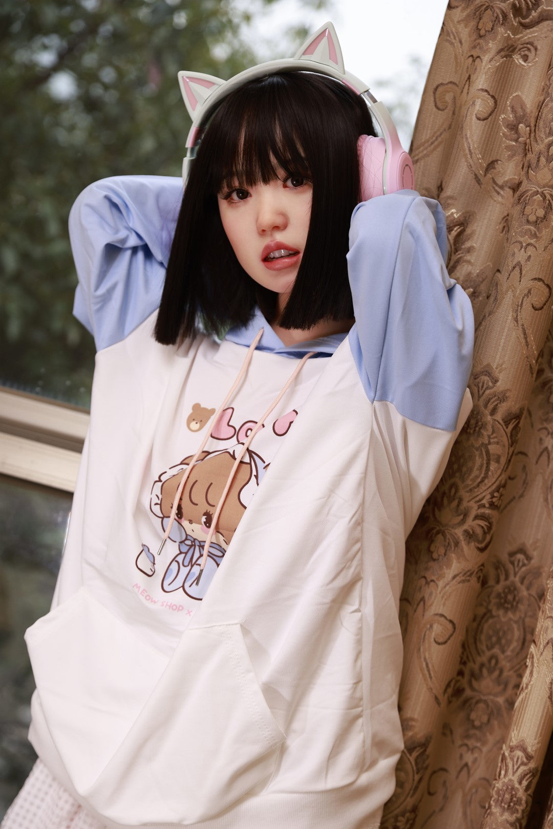 Ayaka sexdukke (AXB Doll 154 cm a-cup GD43-1 silikone)