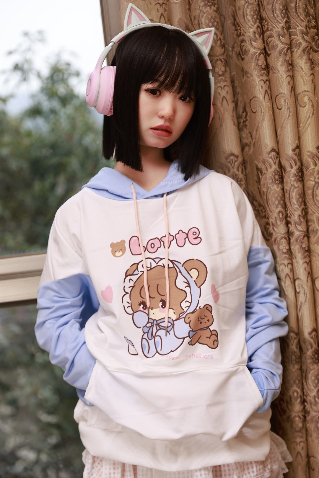 Ayaka sexdukke (AXB Doll 154 cm A-cup GD43-1 silikone)